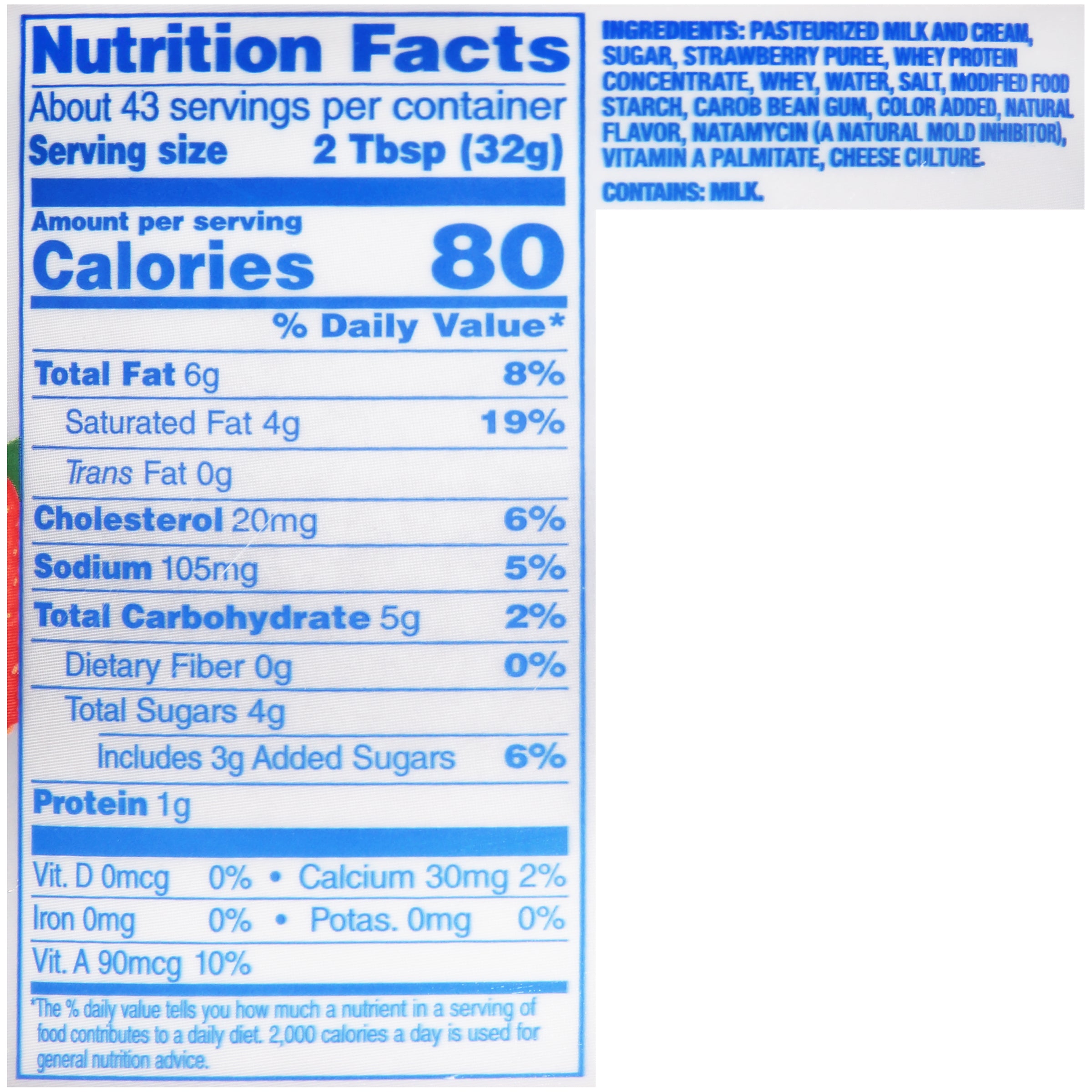 PHILADELPHIA Strawberry Cream Cheese Spread 3 lb. Tub 6 Per Case