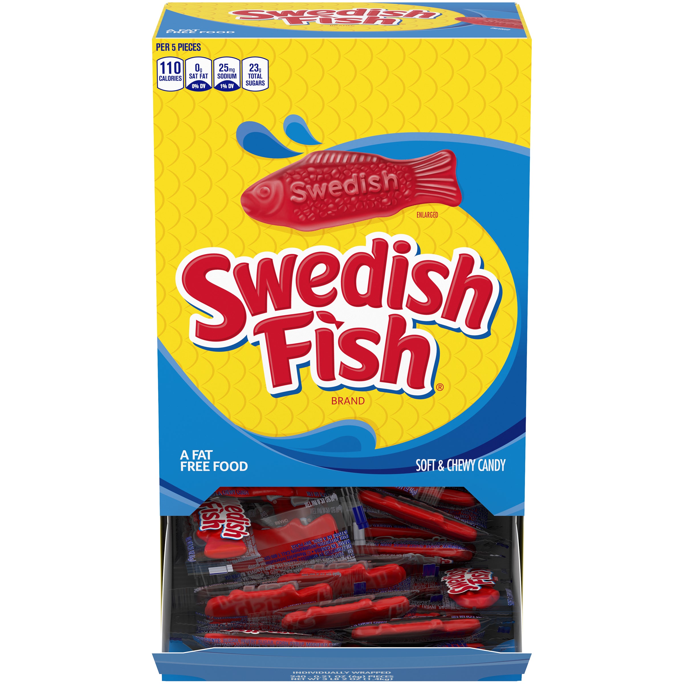 Swedish Fish Red Chgmkr 50 Ounce Size - 8 Per Case.