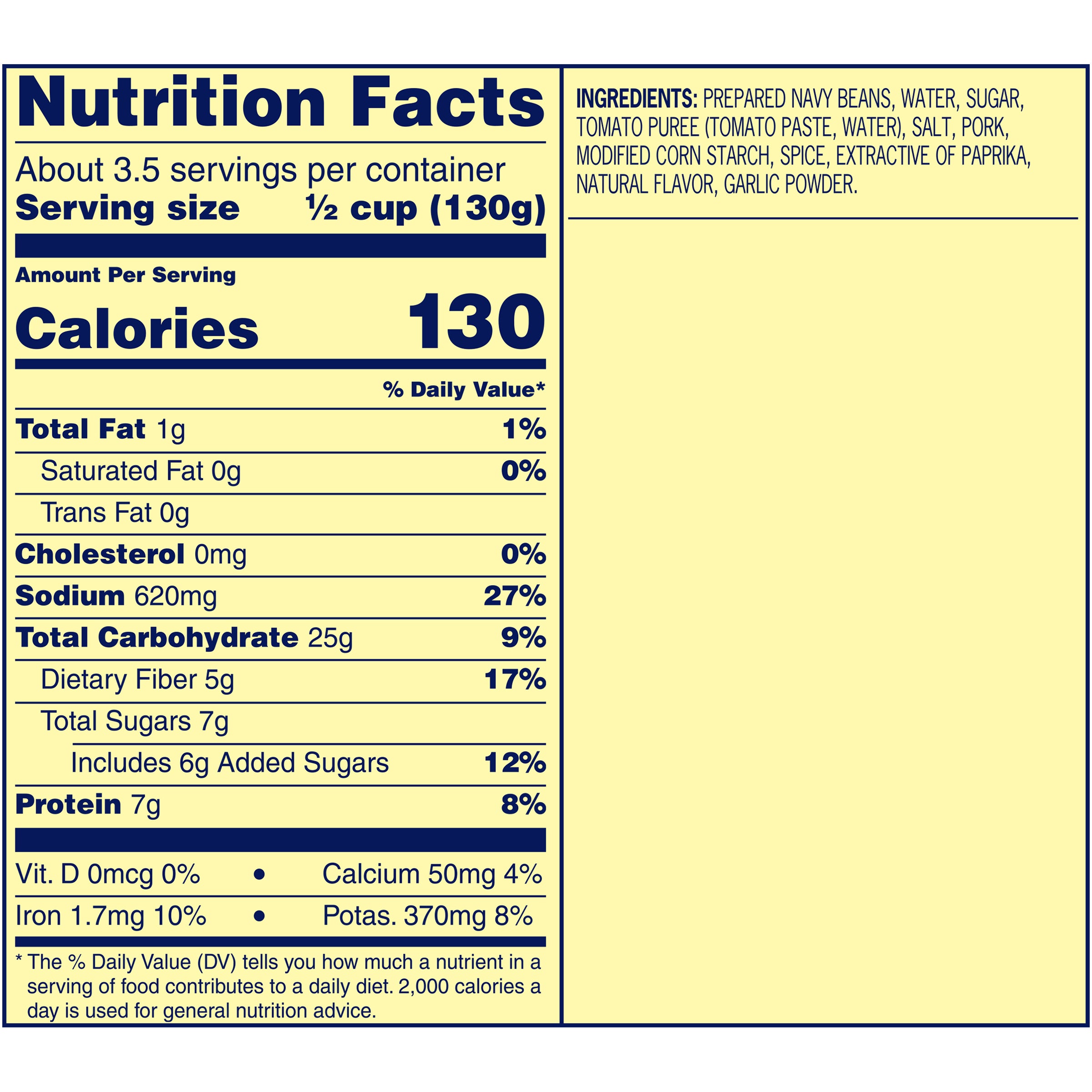 Bean Showboat Pork & Beans 15 Ounce Size - 12 Per Case.