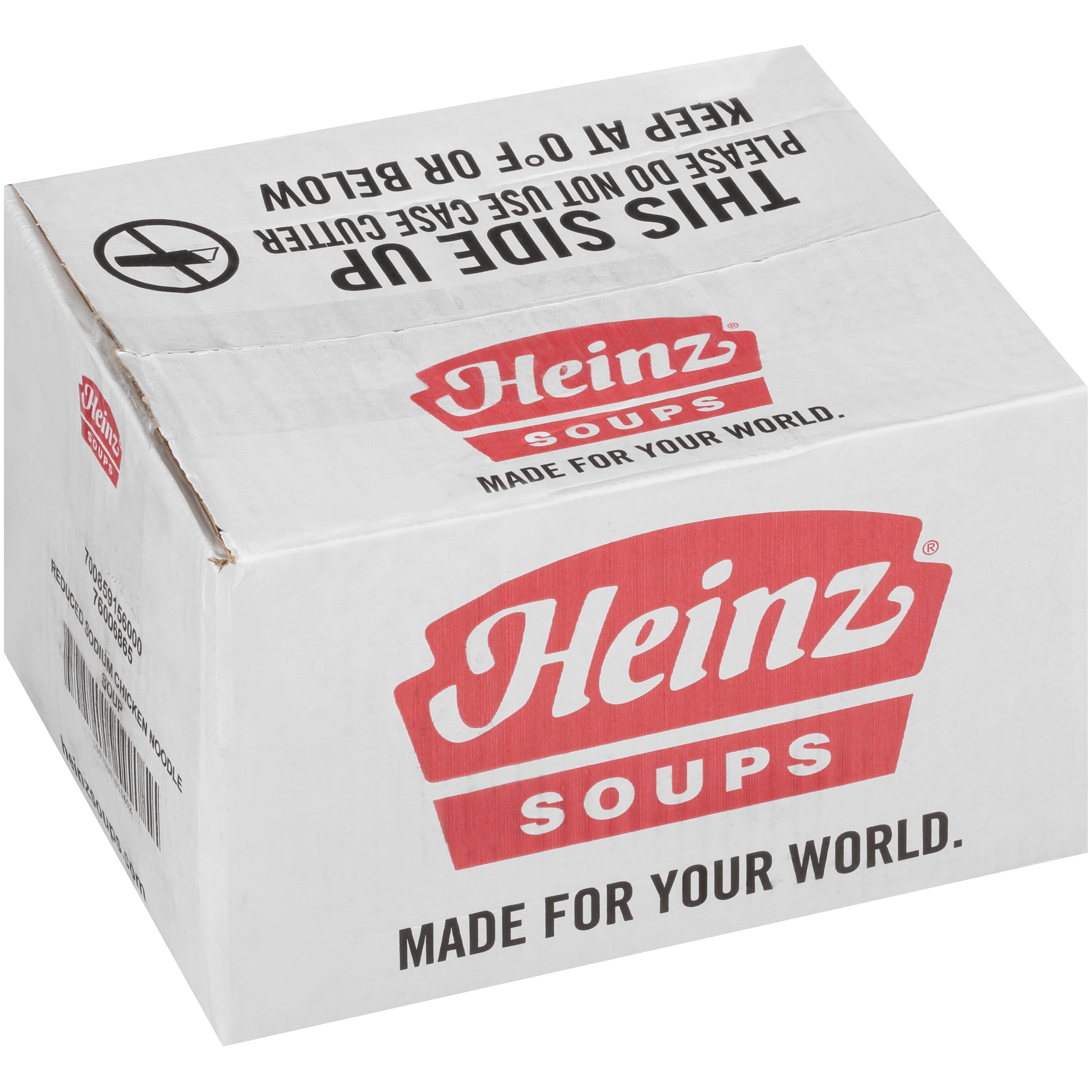 HEINZ Reduced Sodium Chicken Noodle Soup 4 lb. Bag 4 Per Case