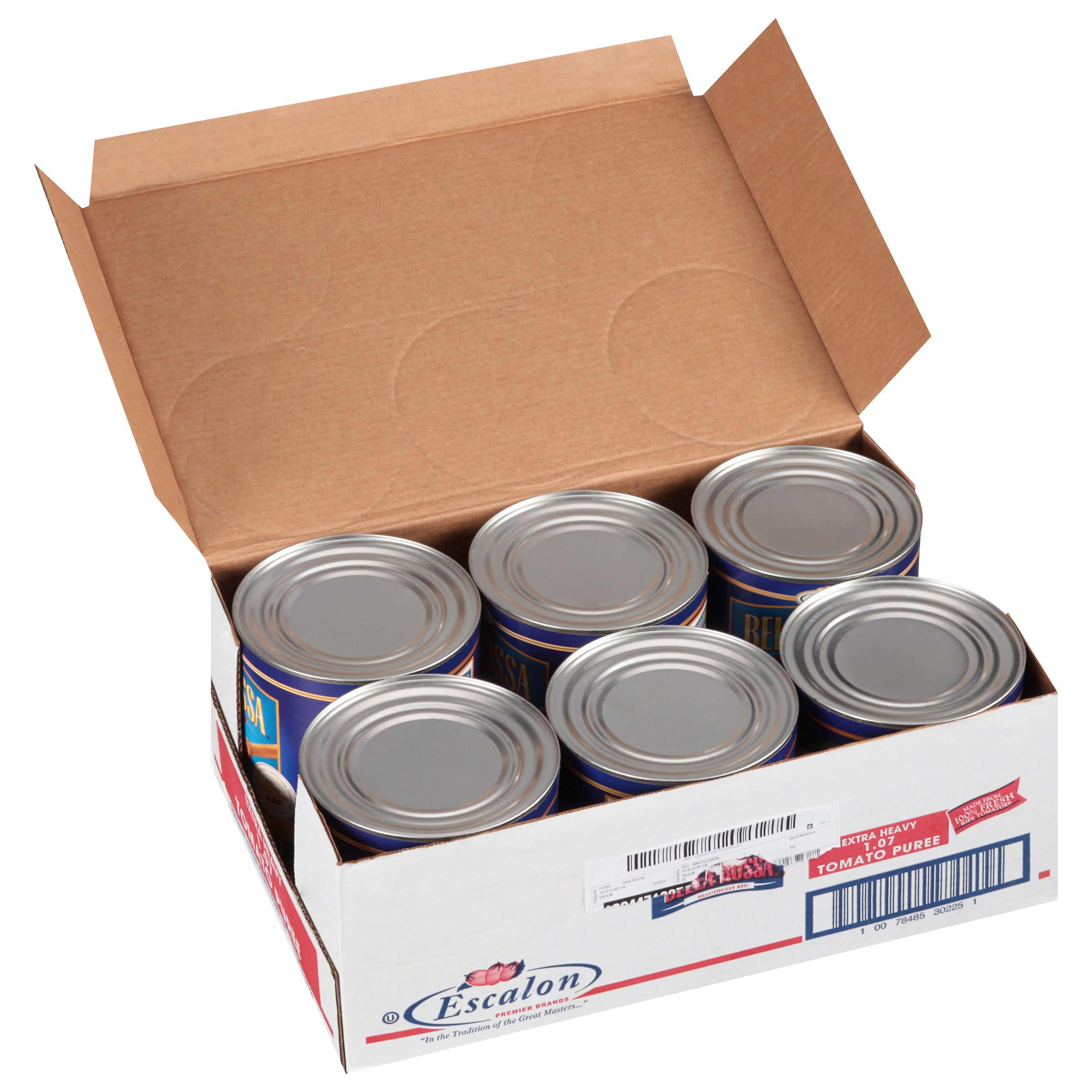 Bella Rossa Extra Heavy Puree 107 Ounce Can 6 Per Case