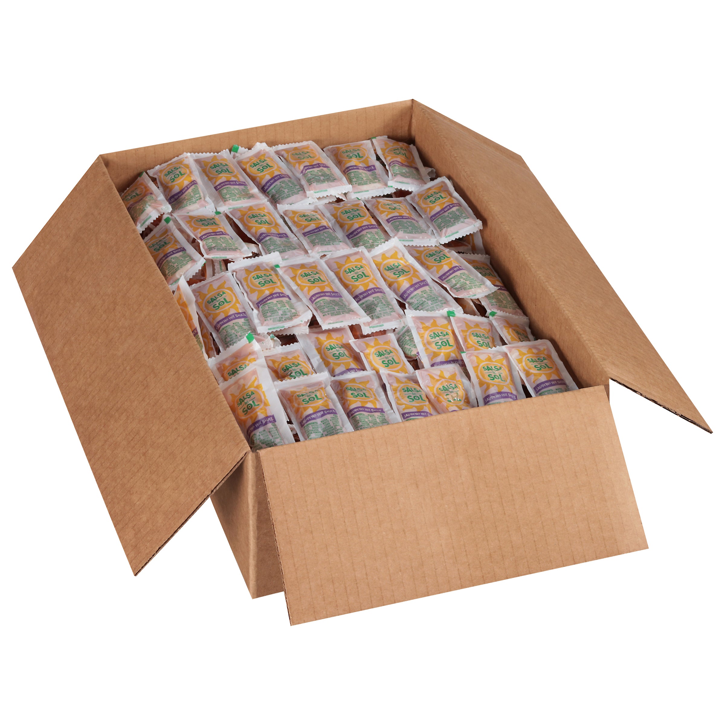 SALSA DEL SOL Single Serve Jalapeño Hot Sauce 9 Gram Packets(500)