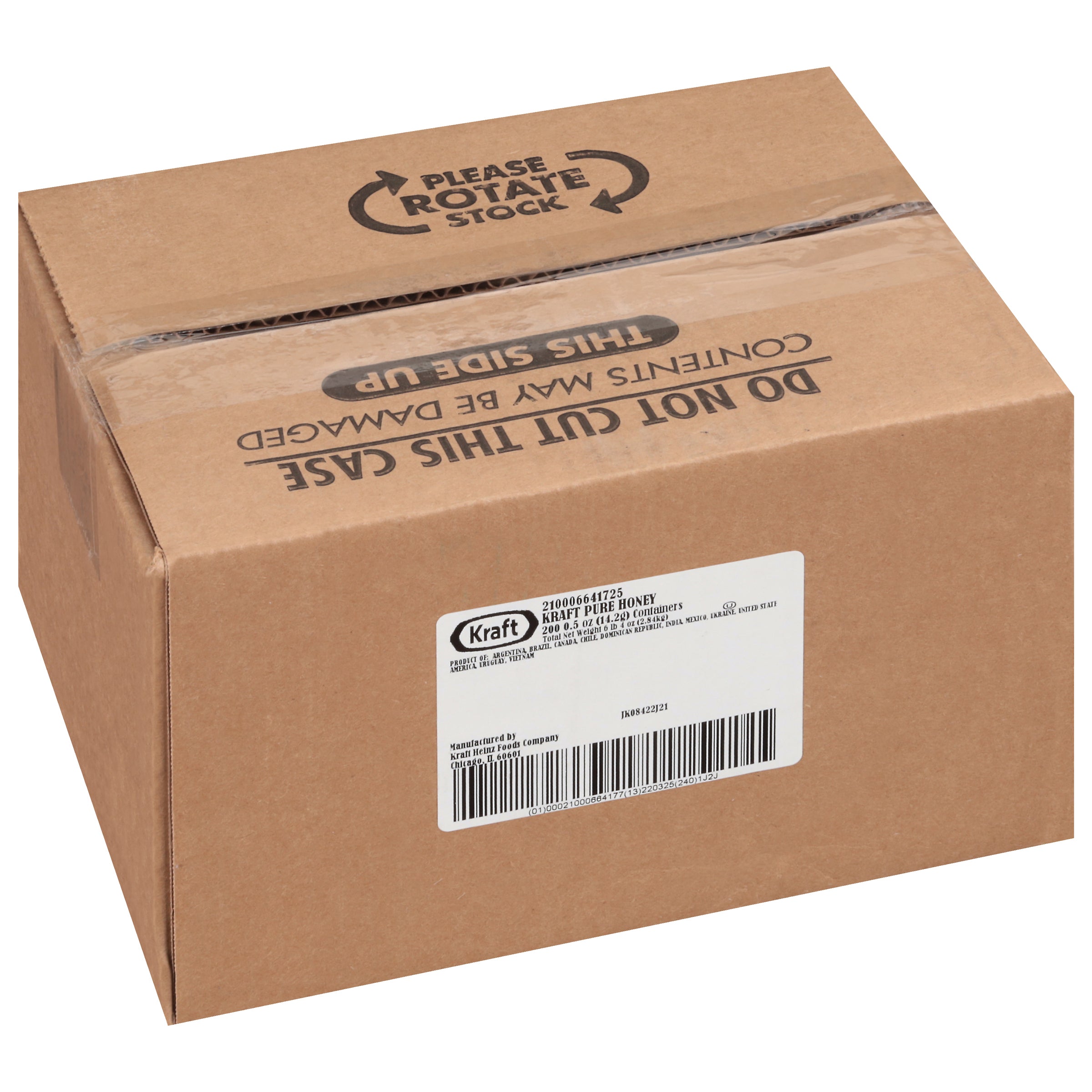 KRAFT Single Serve Honey 0.5 Ounce Cups 200 Per Case