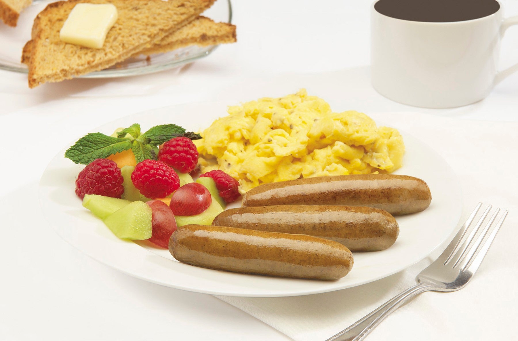 Jones Dairy Farm Pork Sausage Links Mild Fully Cooked 1.6 Ounce Size - 1 Per Case.