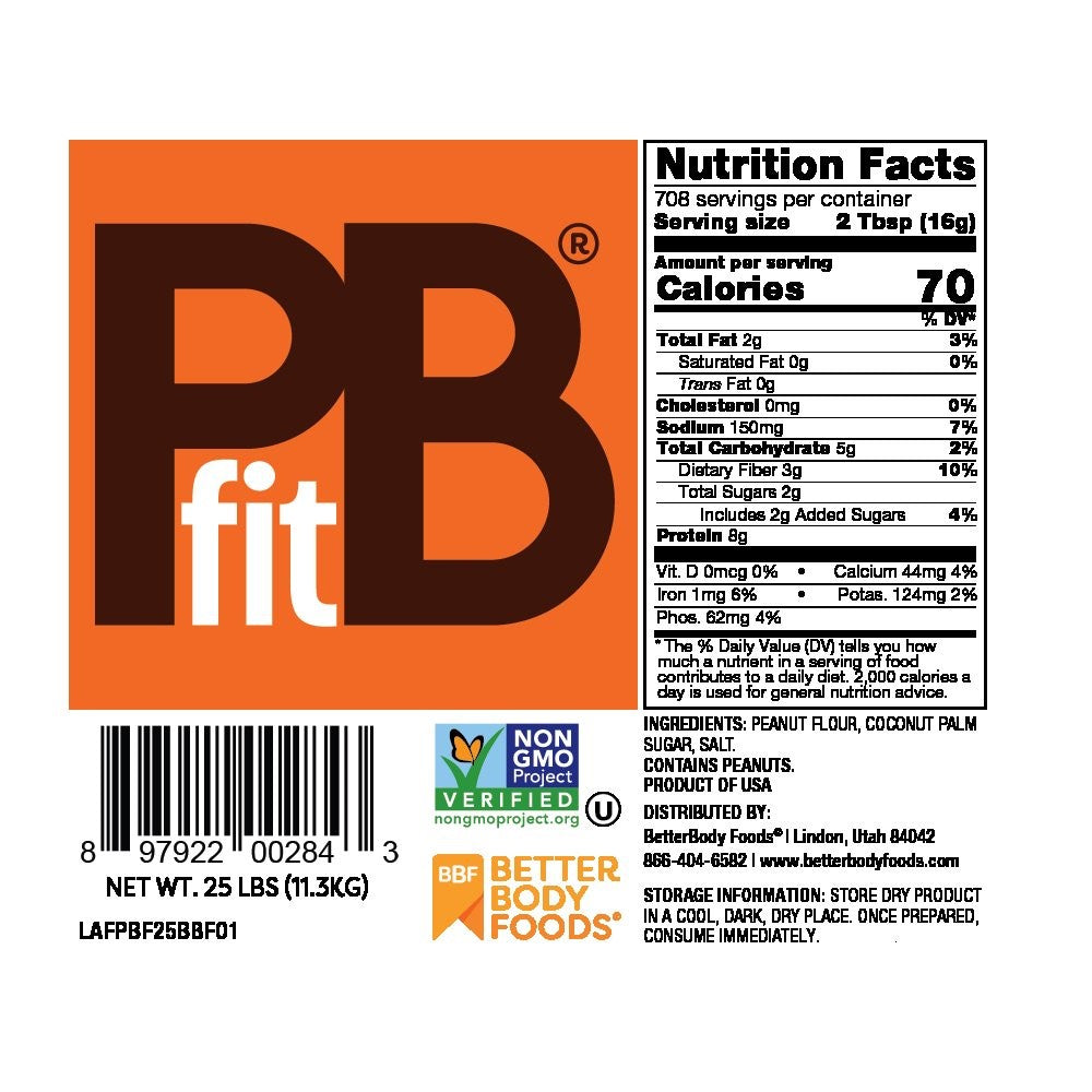 Pbfit Pbfit Box 25 Pound Each - 1 Per Case.