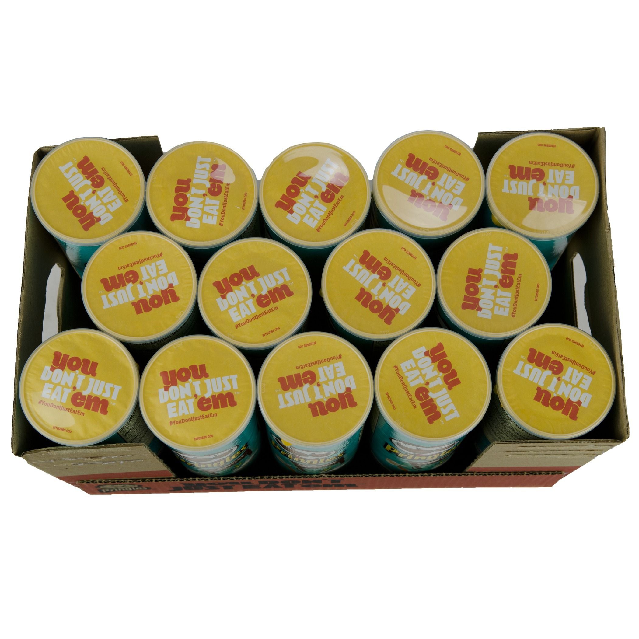 Pringles Crisps Ranch5.5 Ounce Size - 14 Per Case.