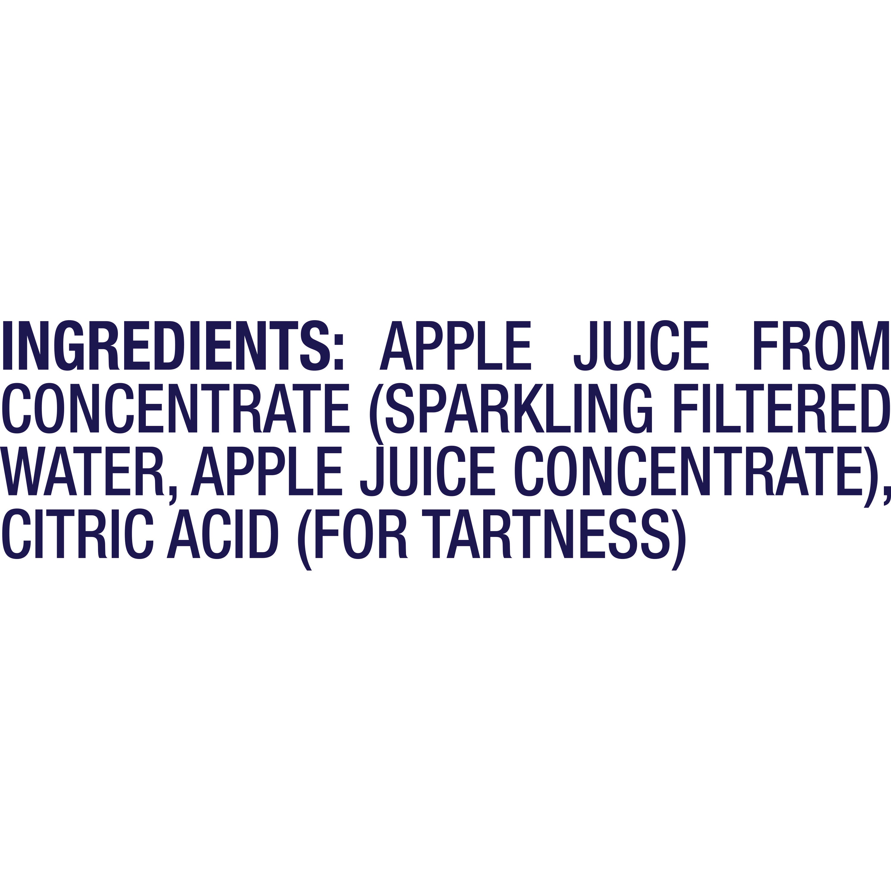 Welch's Sparkling Juice Cider 25.4 Fluid Ounce - 12 Per Case.