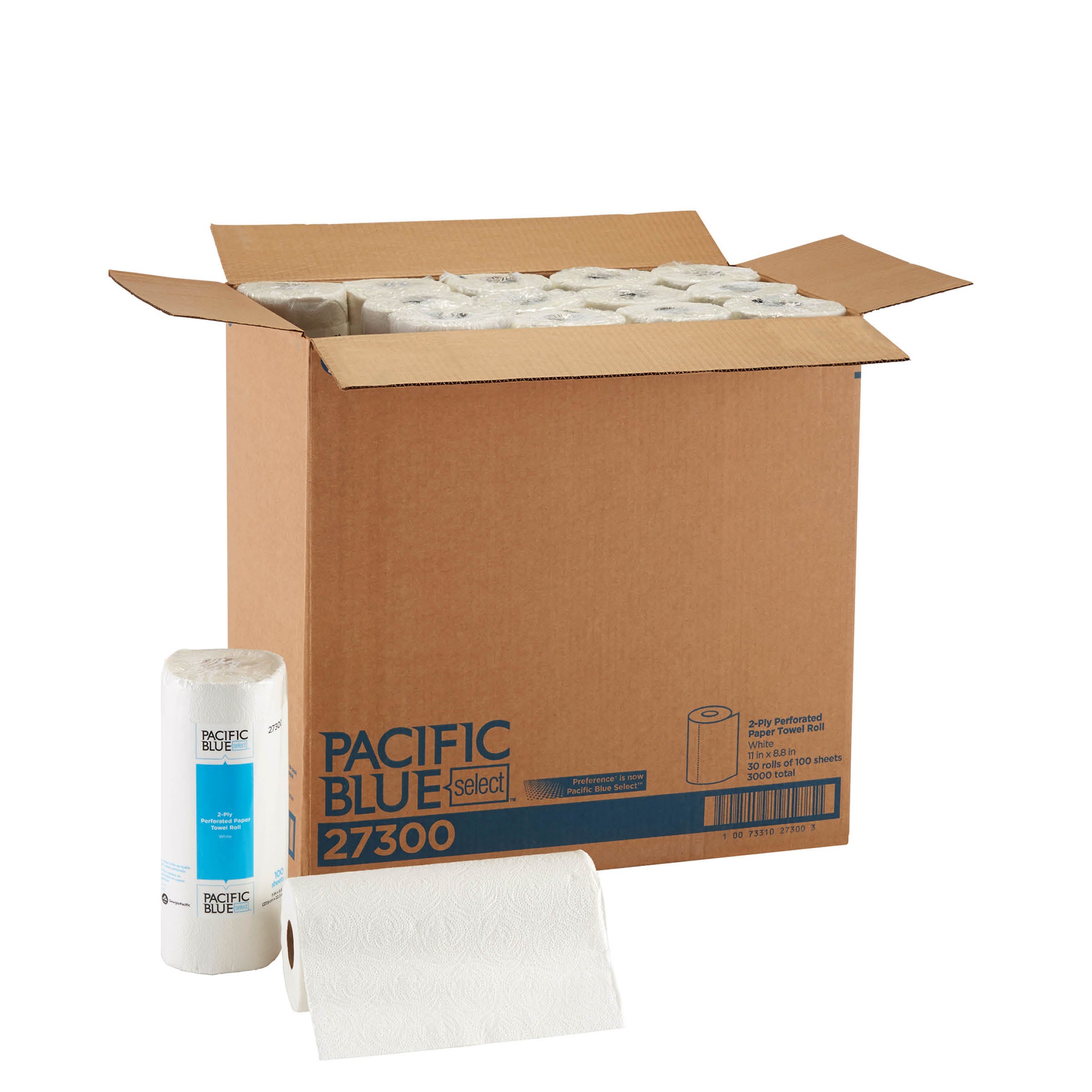 Pacific Blue Select(R) 2-Ply Perforated Paper Towel Roll (Previously Preference(R)) By Gppro (Georg