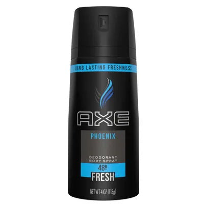 Axe Body Spray Phoenix 4 Ounce Size - 12 Per Case.