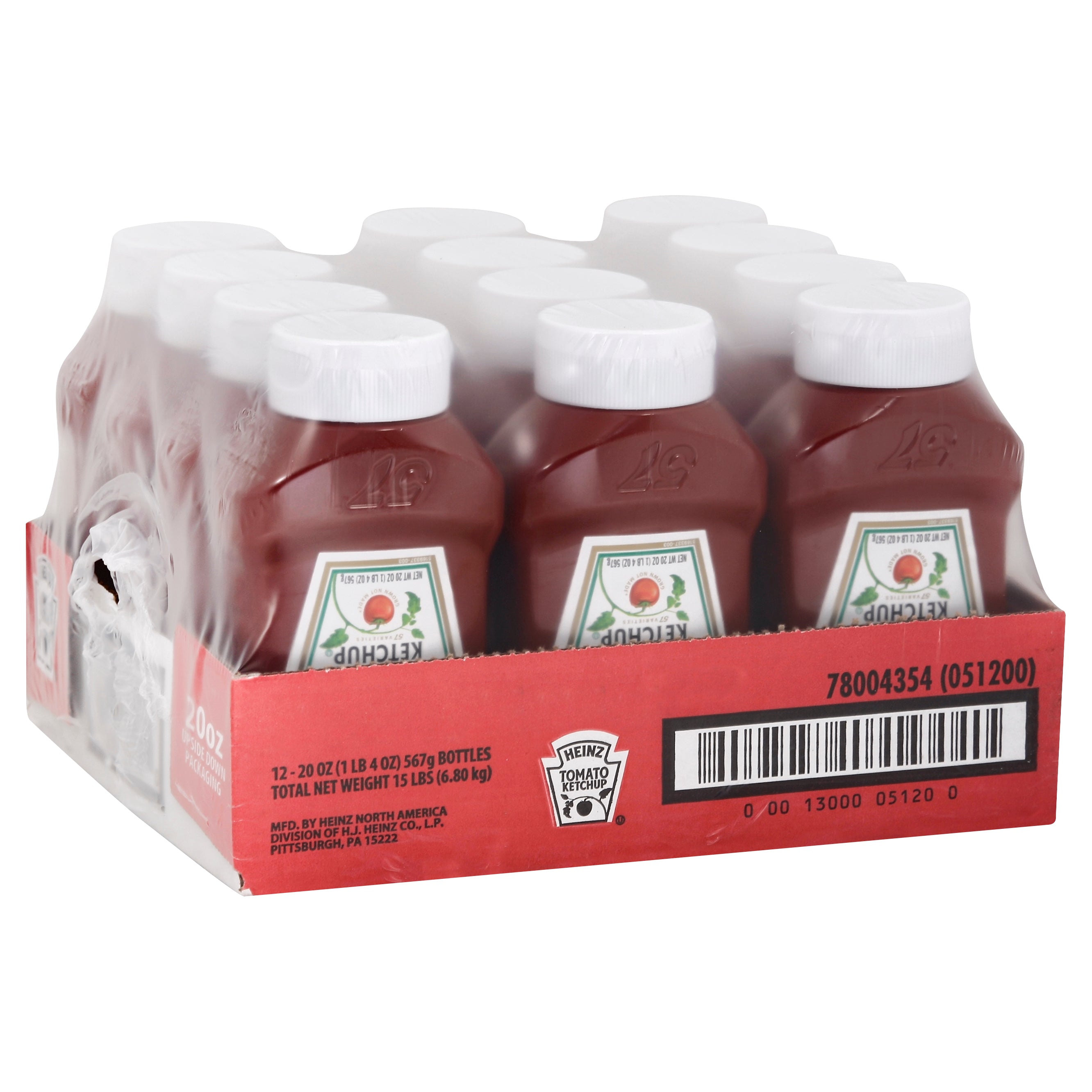 Heinz Tomato Ketchup 12Casepack 20 Bottles