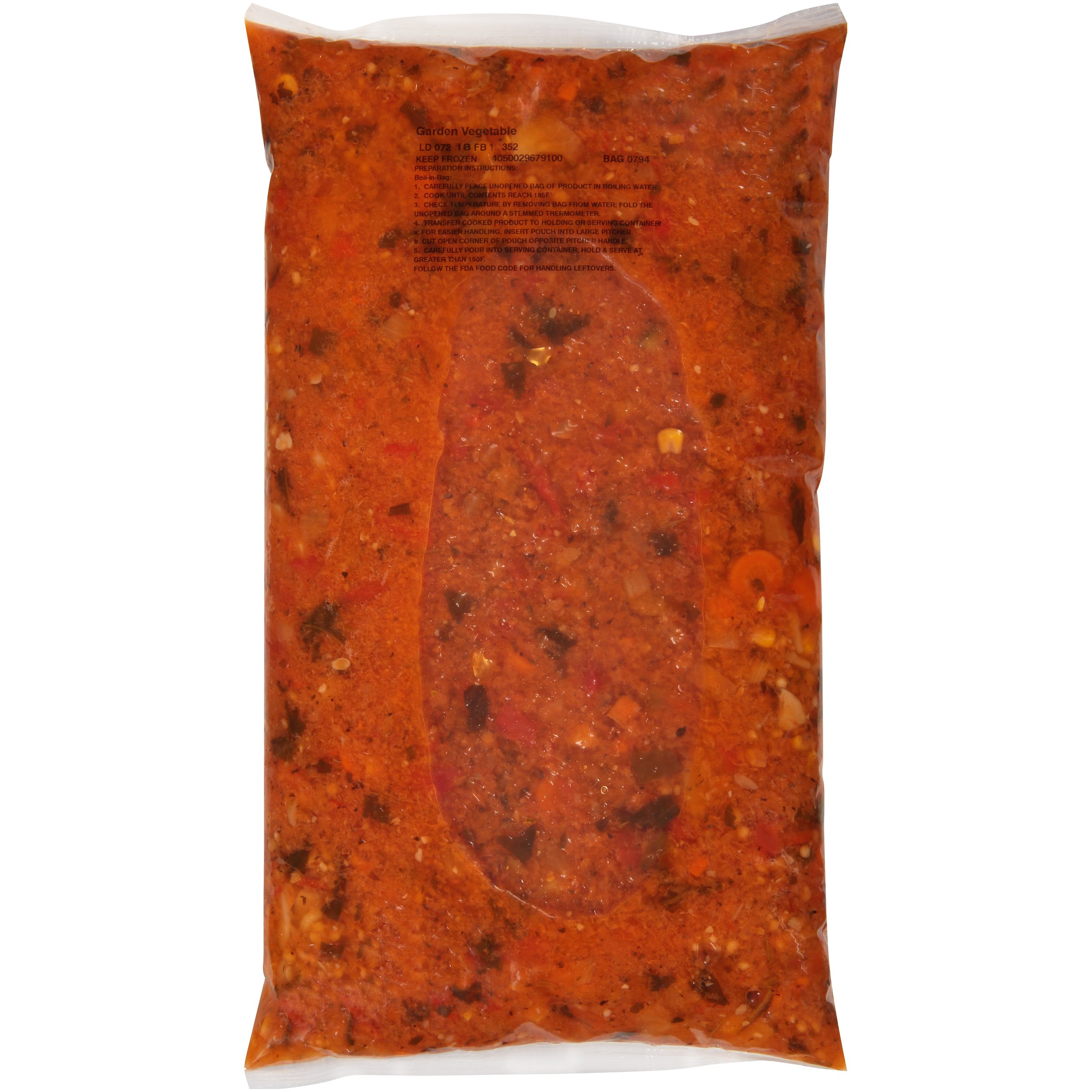 HEINZ TRUESOUPS Garden Vegetable Soup 8 lb. Bag 4 Per Case