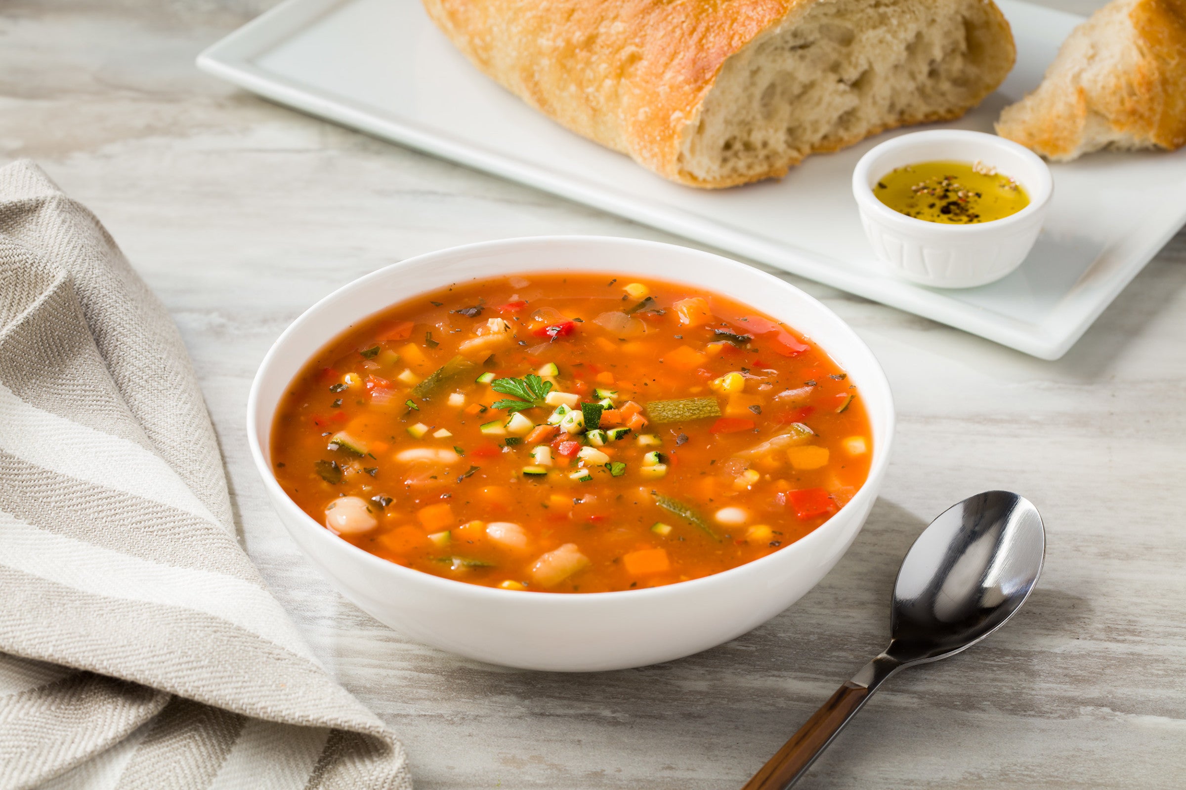 Soup Vegan Vegetable Reduced Sodium 4 Pound Each - 4 Per Case.