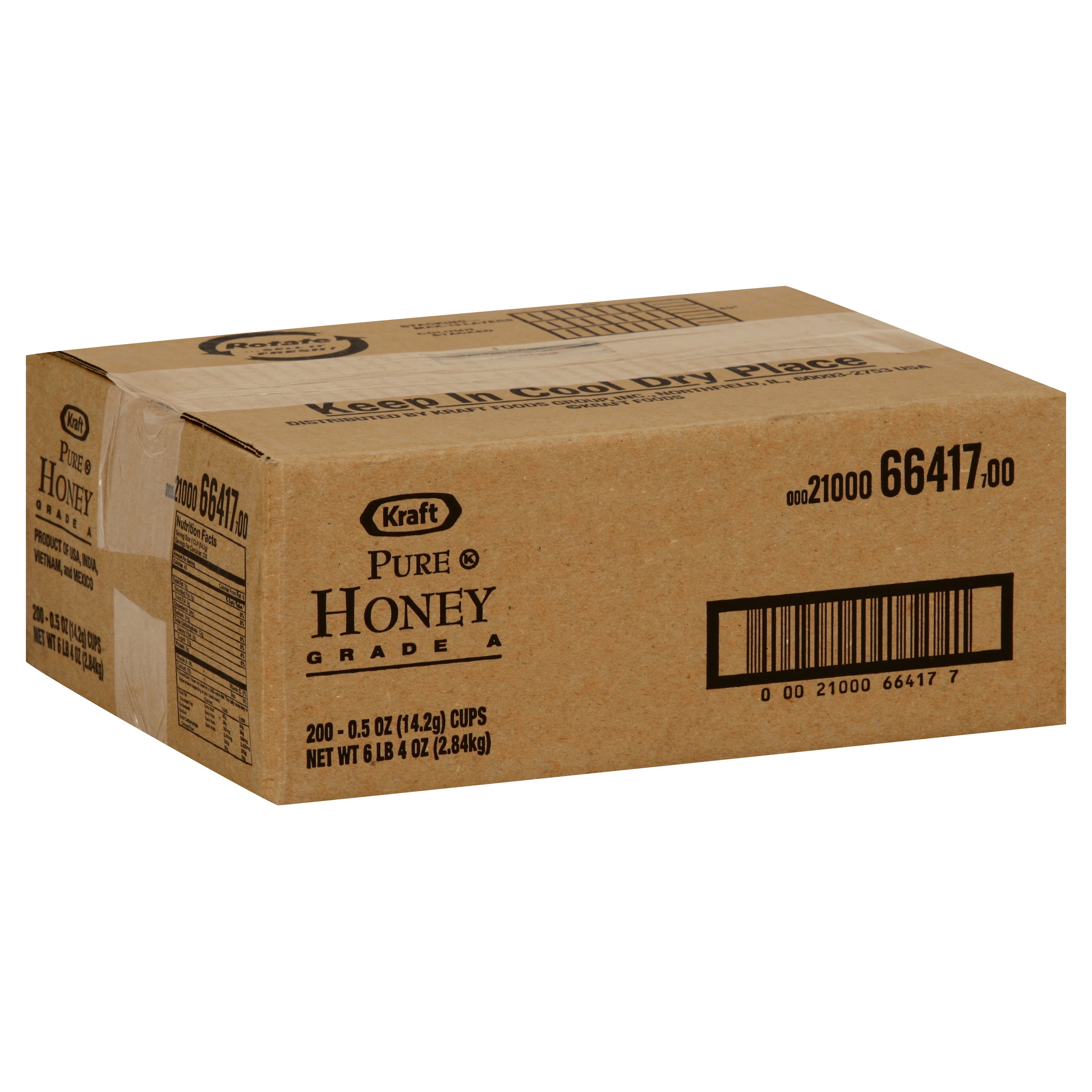 KRAFT Single Serve Honey 0.5 Ounce Cups 200 Per Case