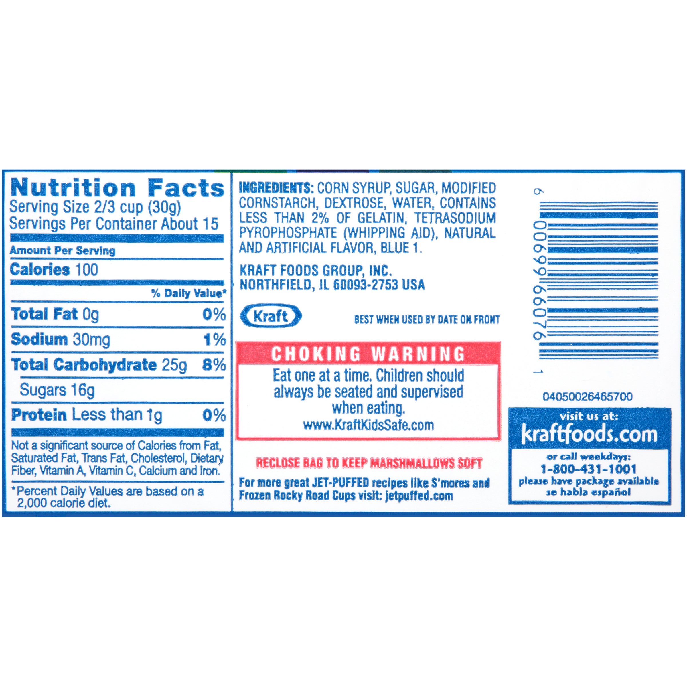 JET-PUFFED Mini Marshmallows 16 Ounce Bag 12