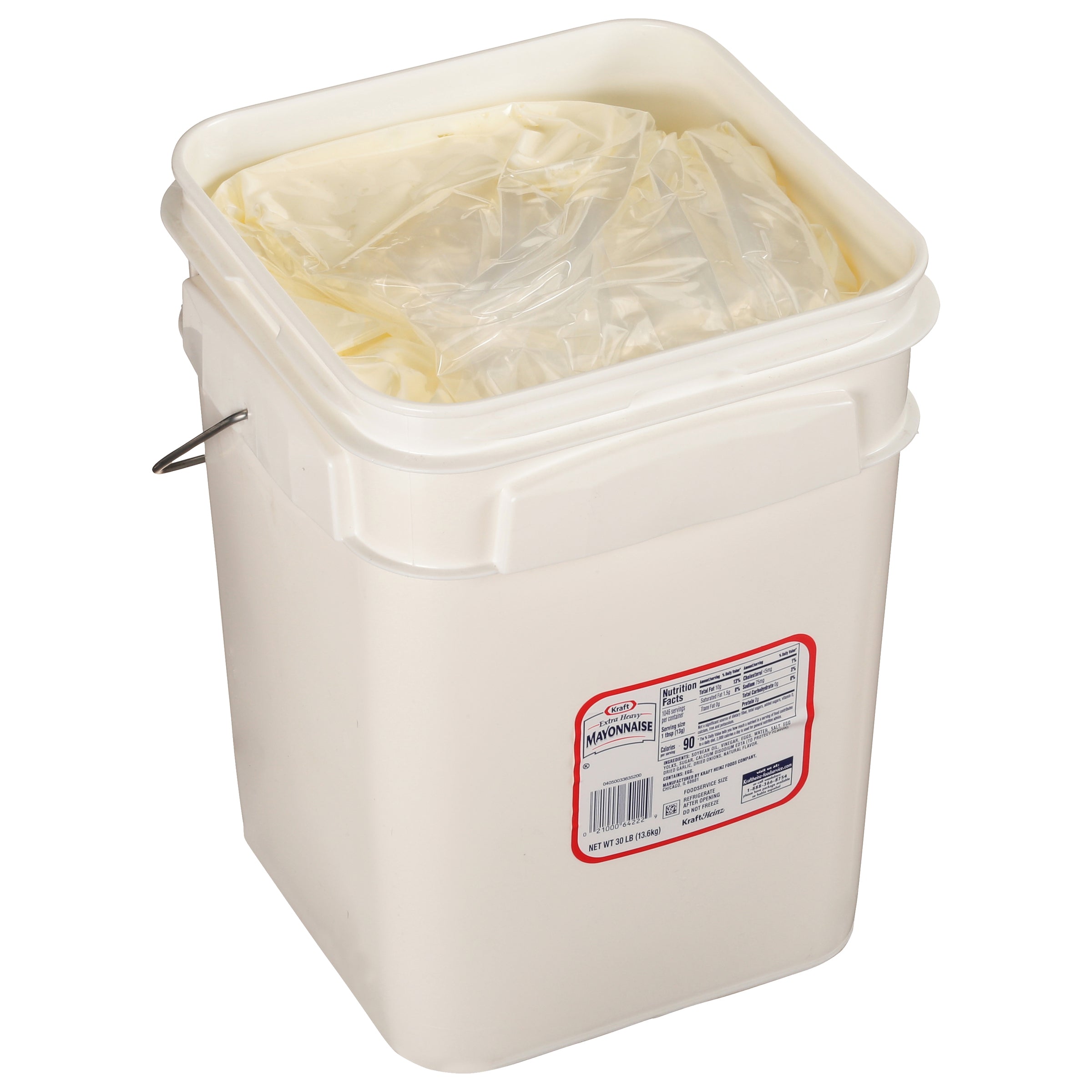 KRAFT Bulk Extra Heavy Mayonnaise 30 lb. Pail 1)
