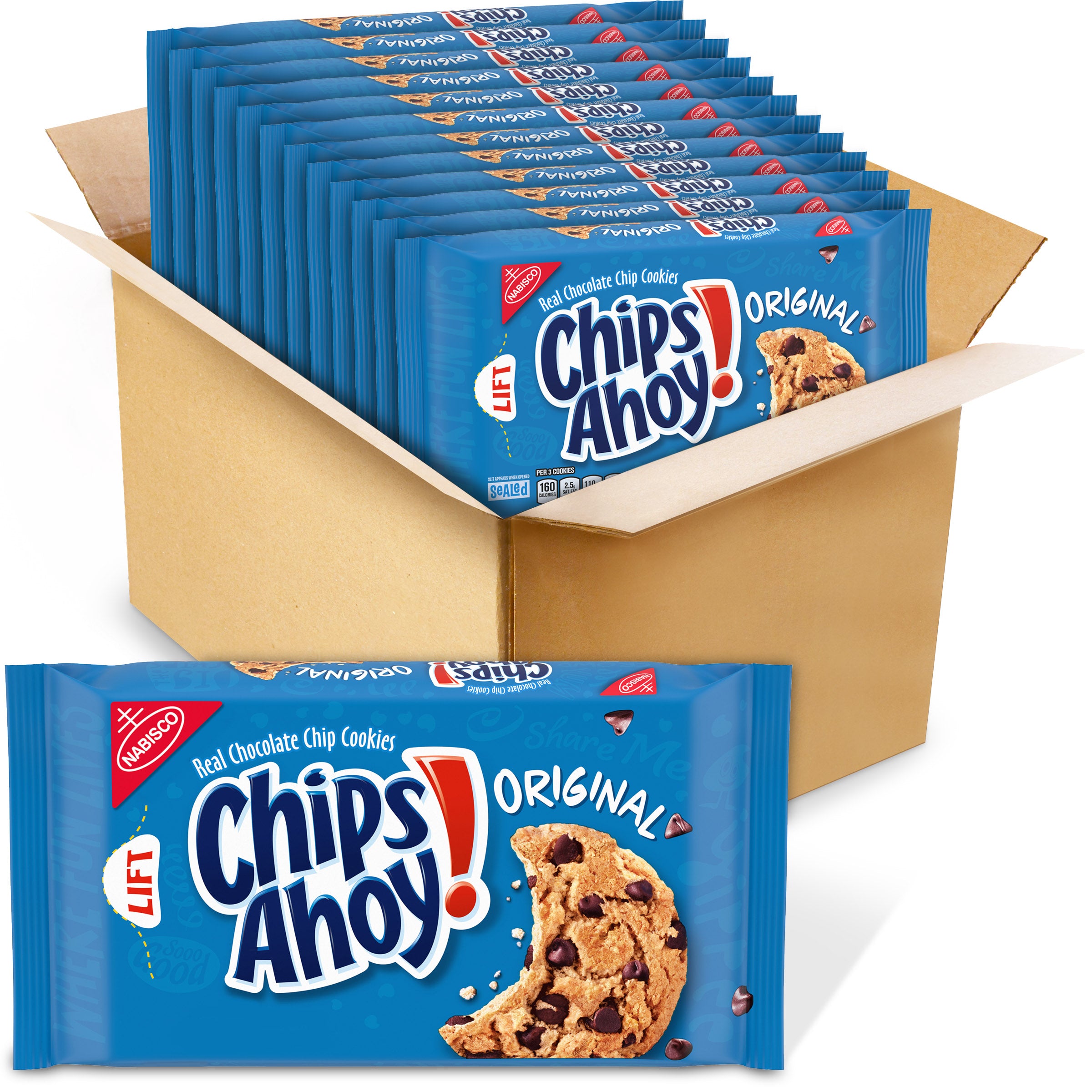 Chips Ahoy Chips Ahoy Cookie Original 13 Ounce Size - 12 Per Case.