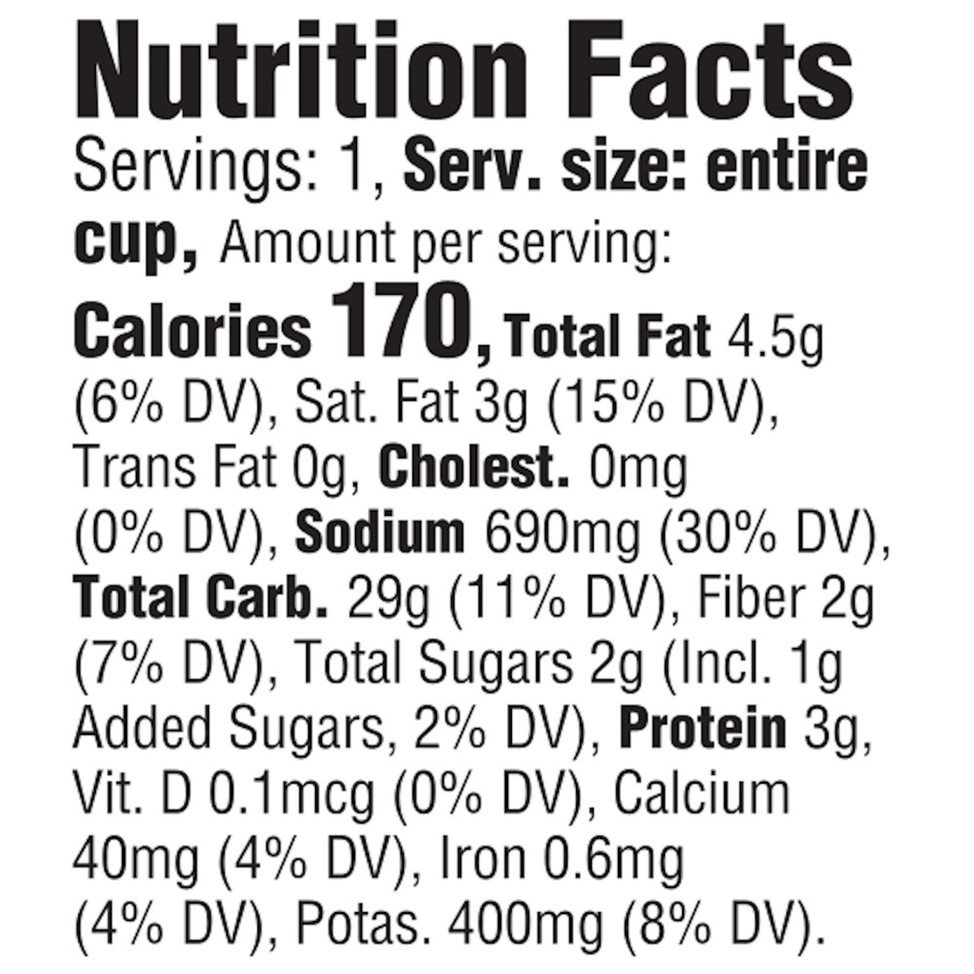 Idahoan Foods Butterfly Homestyle 1.5 Ounce Size - 10 Per Case.