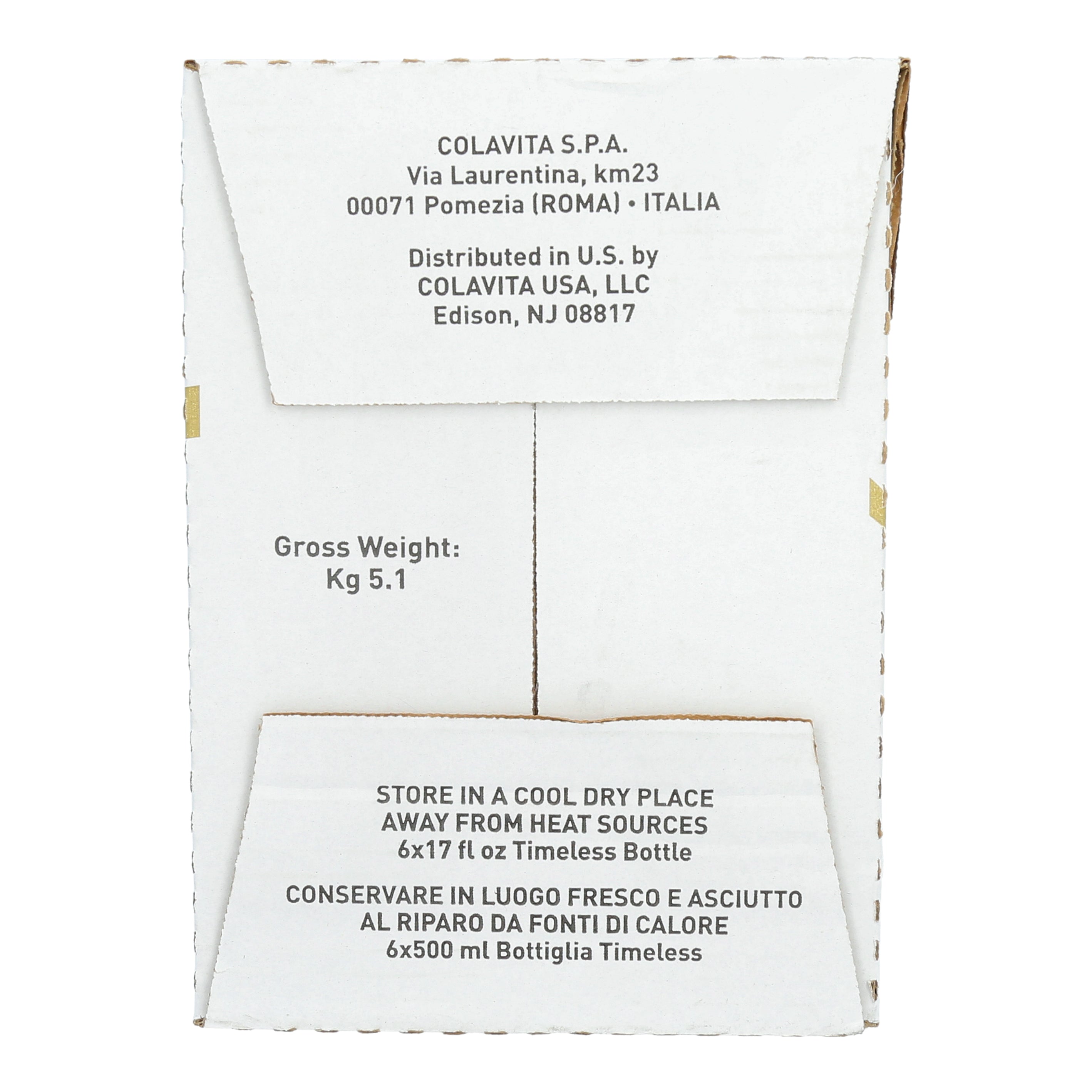 Extra Virgin Olive Oil Organic 17 Ounce Size - 6 Per Case.