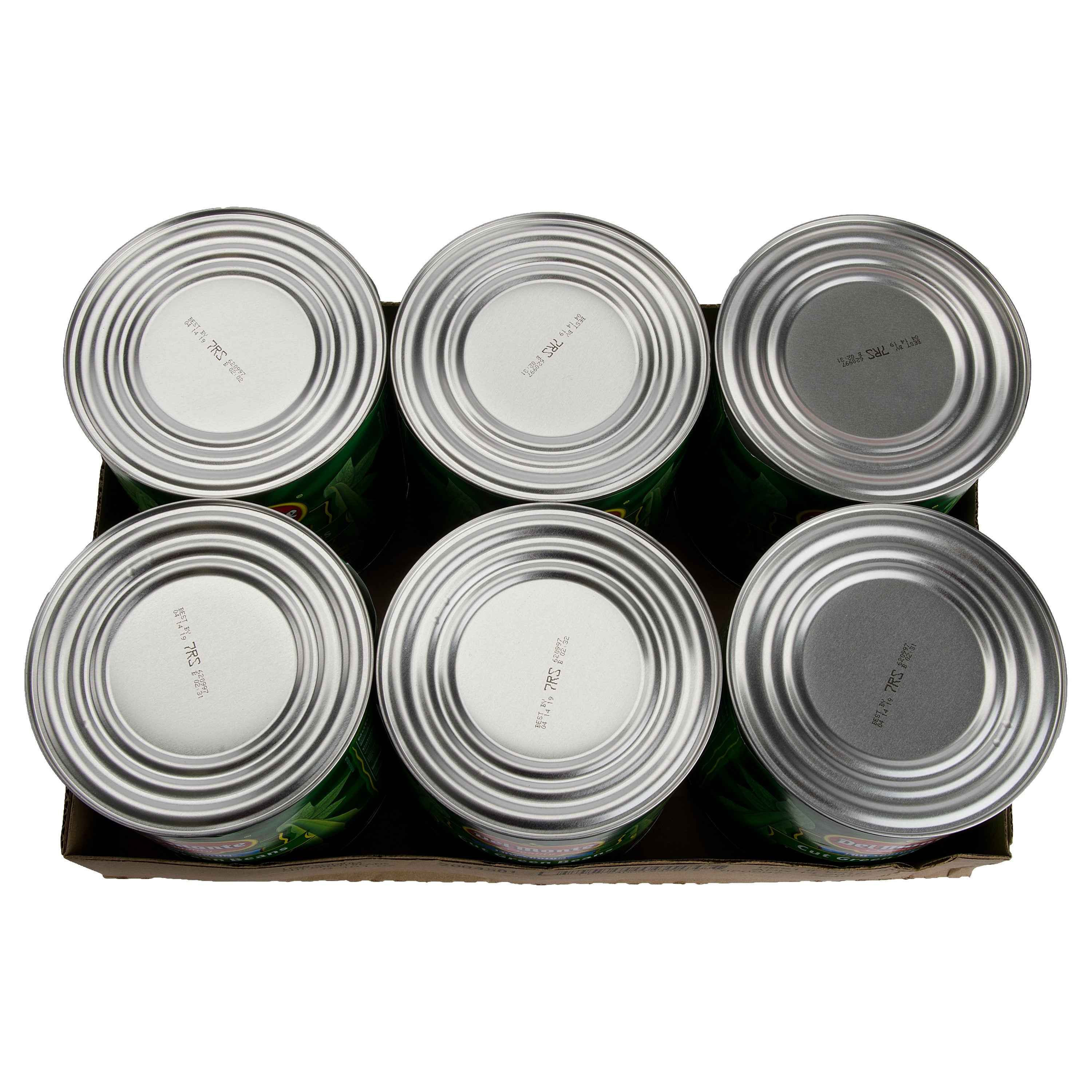 Del Monte® Low Sodium Cut Green Beans Can 101 Ounce Size - 6 Per Case.