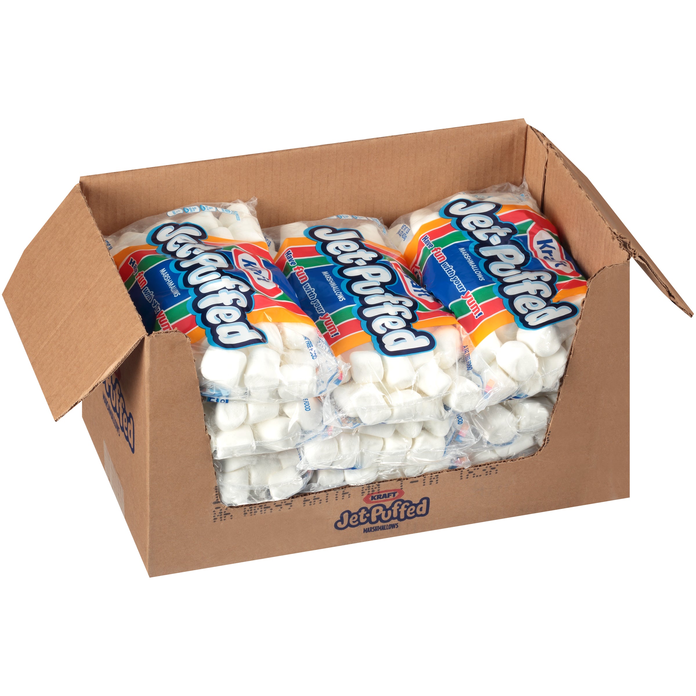 JET-PUFFED Regular Marshmallows 16 Ounce Bag 12