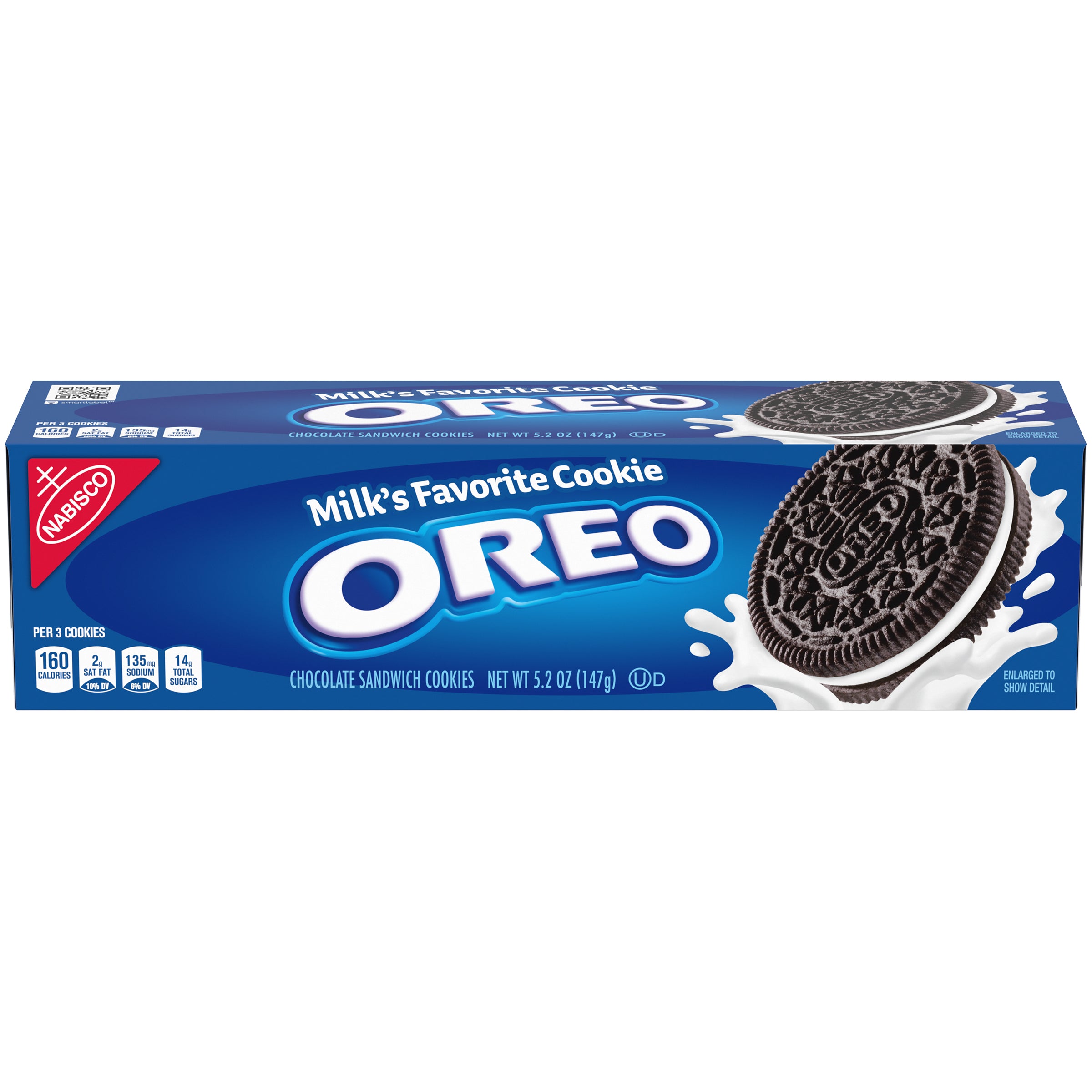 Oreo Cookies Convenience Chocolate 5.2 Ounce Size - 12 Per Case.