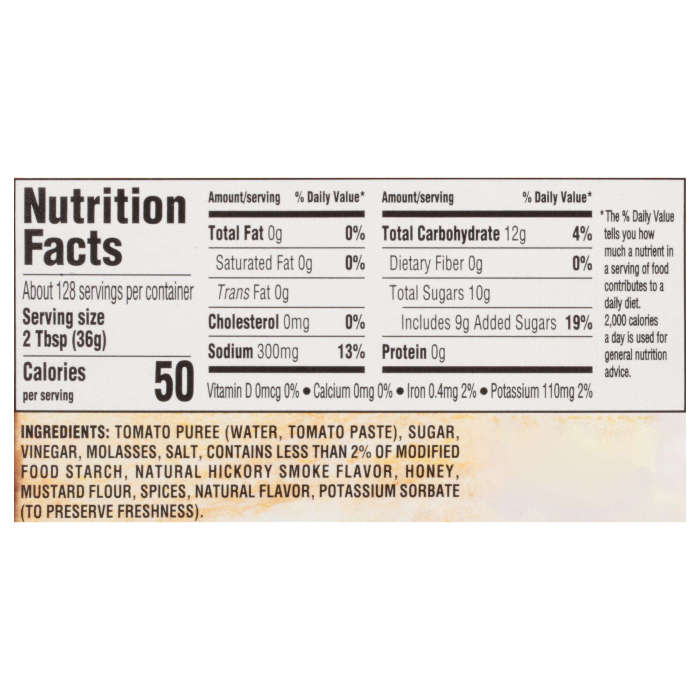 Bull's Eye Honey Smoked BBQ Sauce 1 gal. Jugs - 4 Per Case.