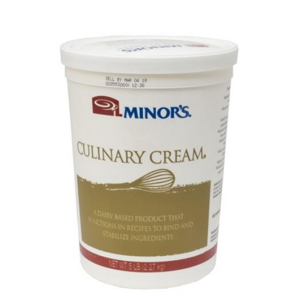 Minor's Culinary Cream 5 Pound Each - 2 Per Case.