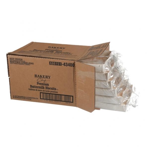 Bakery Chef Buttermilk Biscuits2.5 Ounce Size - 36 Per Case.