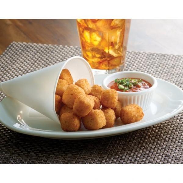 Fred's Breaded Cheddar Cheese Cube Box 4 Pound Each - 6 Per Case.
