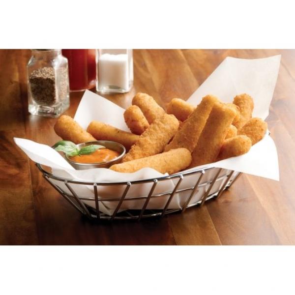 Fred's Breaded Mozzarella Cheese Stick In Bags 4 Pound Each - 6 Per Case.