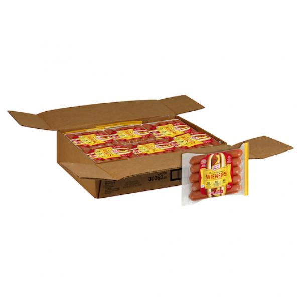 Oscar Mayer Classic Uncured Wieners, 1 Pound Each - 12 Per Case.