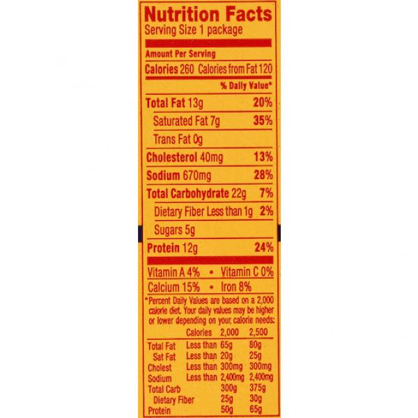 Lunchable Turkey & Cheddar Cheese, 3.2 Ounce Size - 16 Per Case.