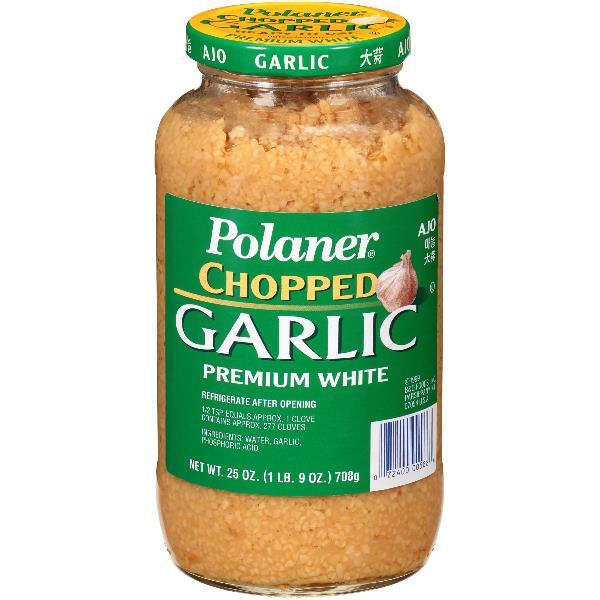 Garlic Chopped 25 Ounce Size - 6 Per Case.