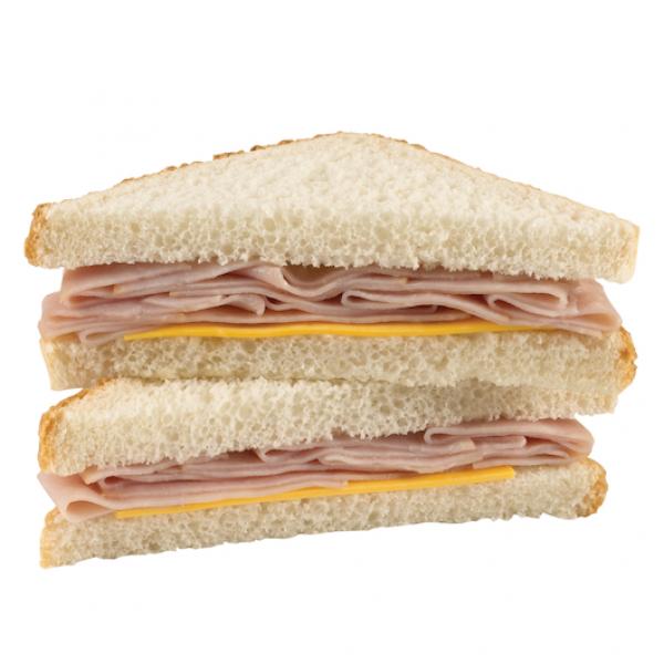 Deli Express Smoked Ham & Cheese 4.6 Ounce Size - 10 Per Case.