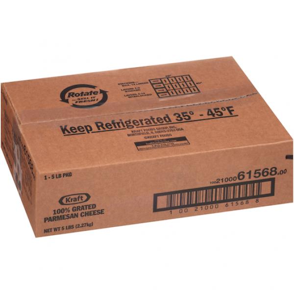 Parmesan Fresh Grated 5 Pound Each - 1 Per Case.