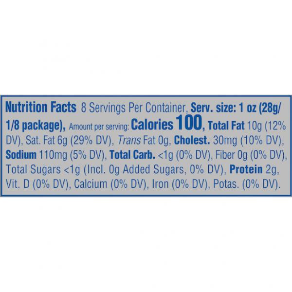 Philadelphia Original Cream Cheese, 8 Ounce Size - 36 Per Case.