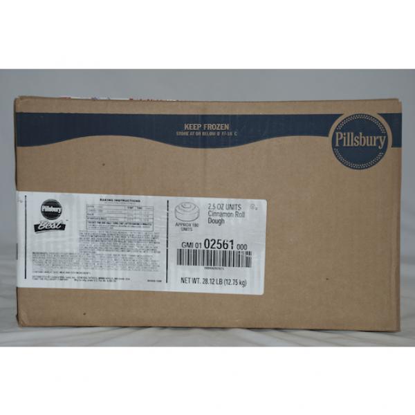 Pillsbury™ Best™ Frozen Cinnamon Roll Dough 28.12 Pound Each - 1 Per Case.
