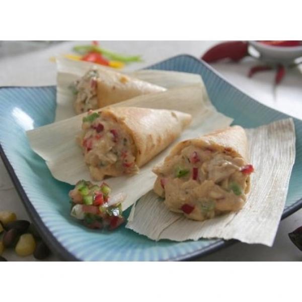 Chicken Quesadilla Cornucopia 25 Count Packs - 4 Per Case.