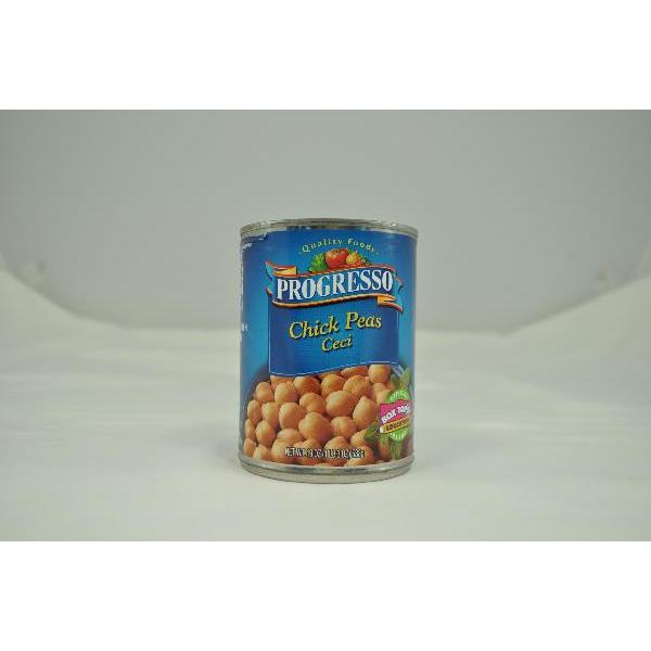 Progresso™ Canned Vegetables Chick Peas 19 Ounce Size - 24 Per Case.