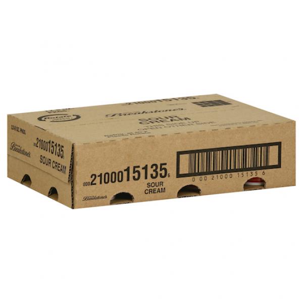 Breakstone's Sour Cream, 8 Ounce Size - 12 Per Case.