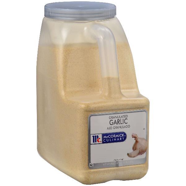Mccormick Culinary Granulated Garlic 7.25 Pound Each - 3 Per Case.