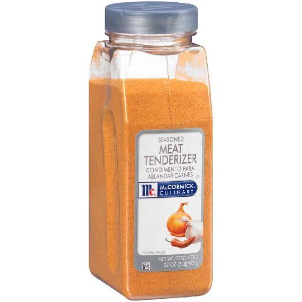 Mccormick Culinary Seasoned Meat Tenderizer 32 Ounce Size - 6 Per Case.