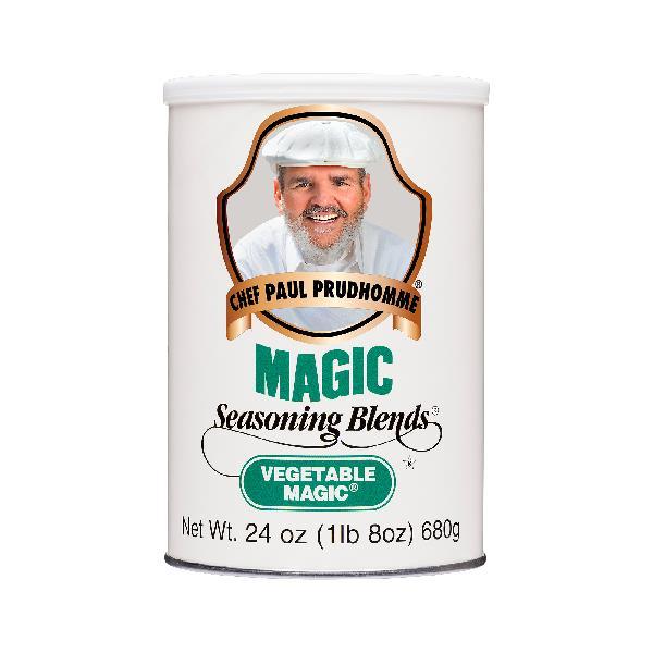 Vegetable Magic Canisters 24 Ounce Size - 4 Per Case.