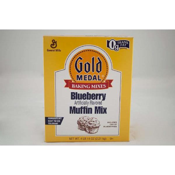 Gold Medal™ Muffin Mix Blueberry 4.88 Pound Each - 6 Per Case.