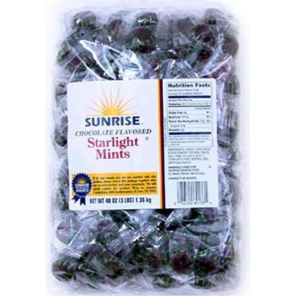 Sc Choco Starlight Bag 3 Pound Each - 8 Per Case.