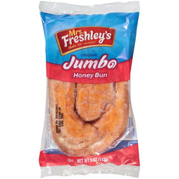 Msfs Glazed Honey Bun 6 Each - 8 Per Case.