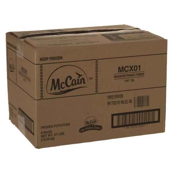 Mccain Shoestring 4.5 Pound Each - 6 Per Case.