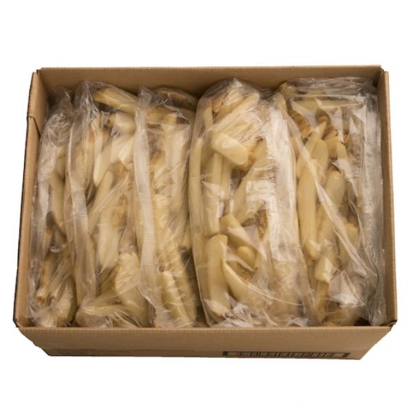 Mccain Signature Steak Fries Skin On 5 Pound Each - 6 Per Case.