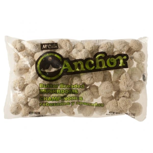 Butter Breaded Mushrooms 2.5 Pound Each - 6 Per Case.
