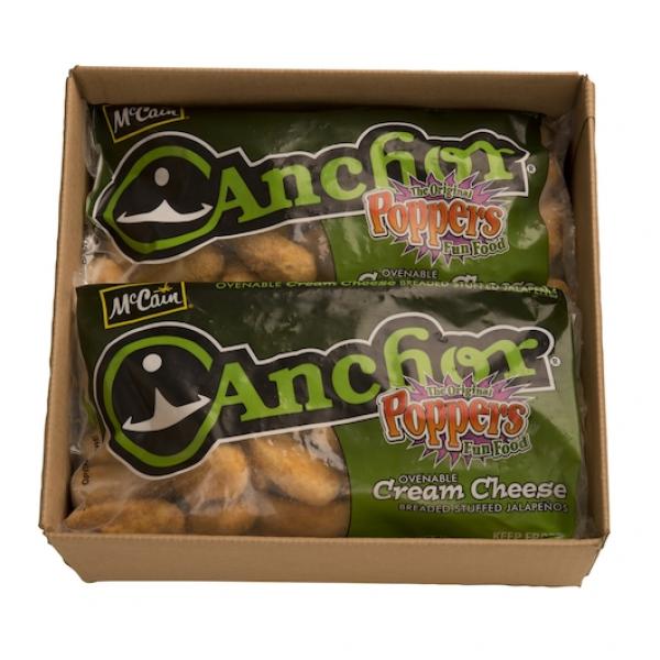 Ovenable Cream Cheese Breaded Stuffed Ja 2 Pound Each - 6 Per Case.